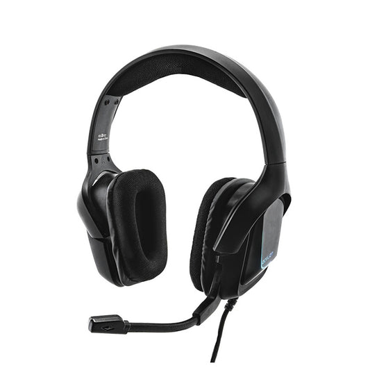 AUDÍFONOS GAMER OCELOT OGEH0, ALÁMBRICO, NEGRO, 3.5MM, 2.2Mts