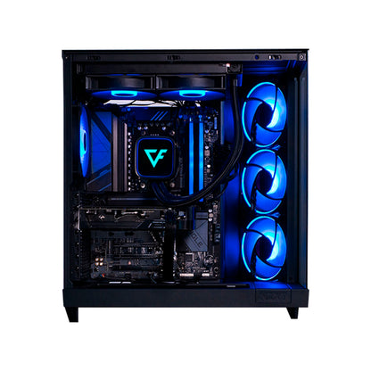 PC GAMER CASE NZXT H6 FLOW, AMD RYZEN 5 7600X, NVIDIA RTX 4060, 16GB RAM, 300GB NVME