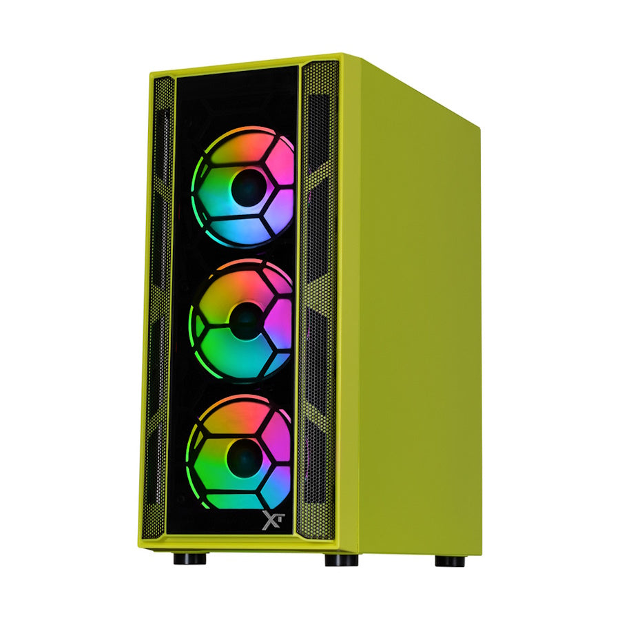 PC GAMER KRONOS GREEN, AMD Ryzen 5 5600X, NVIDIA RTX 3060, 16GB RAM, 500GB NVME