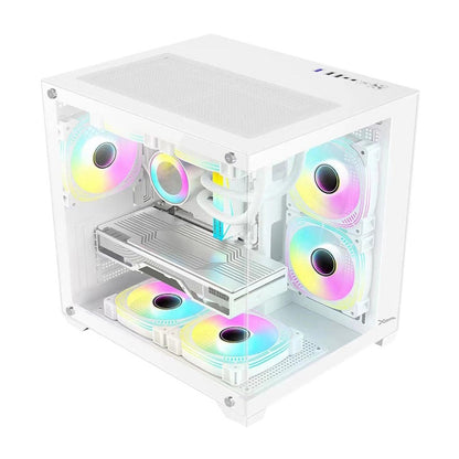 PC GAMER PANZER CUBE II, Intel Core i5-12600KF, NVIDIA RTX 4060Ti, 32GB RAM, 1TB NVME