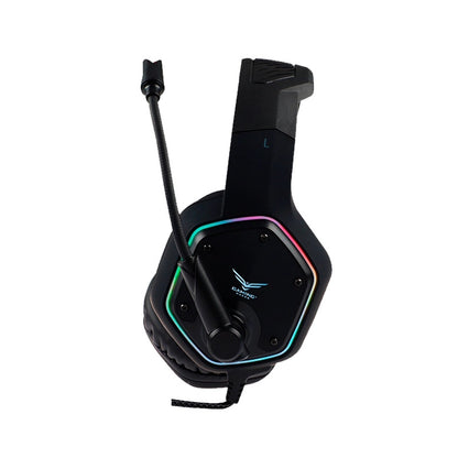 AUDIFONOS GAMER NACEB NAJA, ALÁMBRICO, USB, NEGRO, 2Mts
