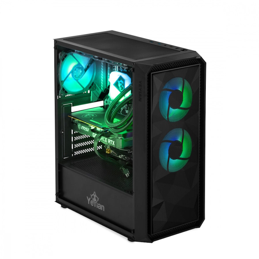 PC GAMER YEIYAN HAIZEN, AMD Ryzen 5 5600X, NVIDIA RTX 4060, 16GB RAM, 500GB NVME