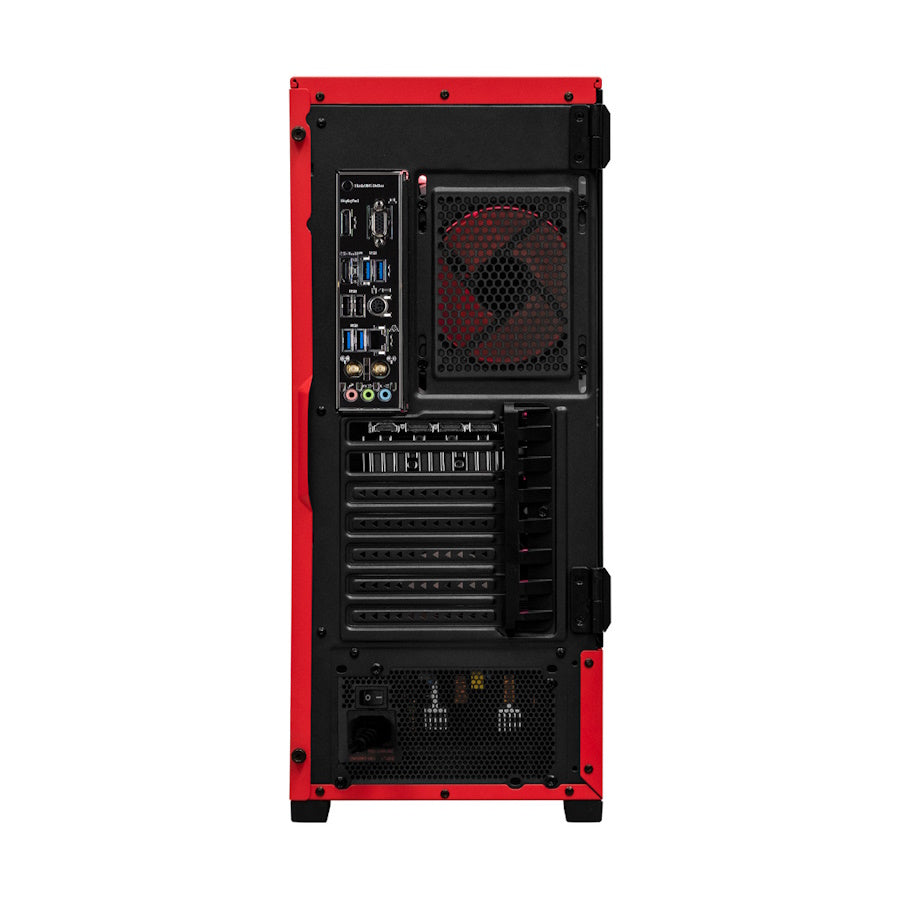 PC GAMER EDITION EVAGELION ASUKA LOW, Intel Core i3-10100F, AMD Radeon RX 6500 XT, 16GB RAM, 500GB NVME