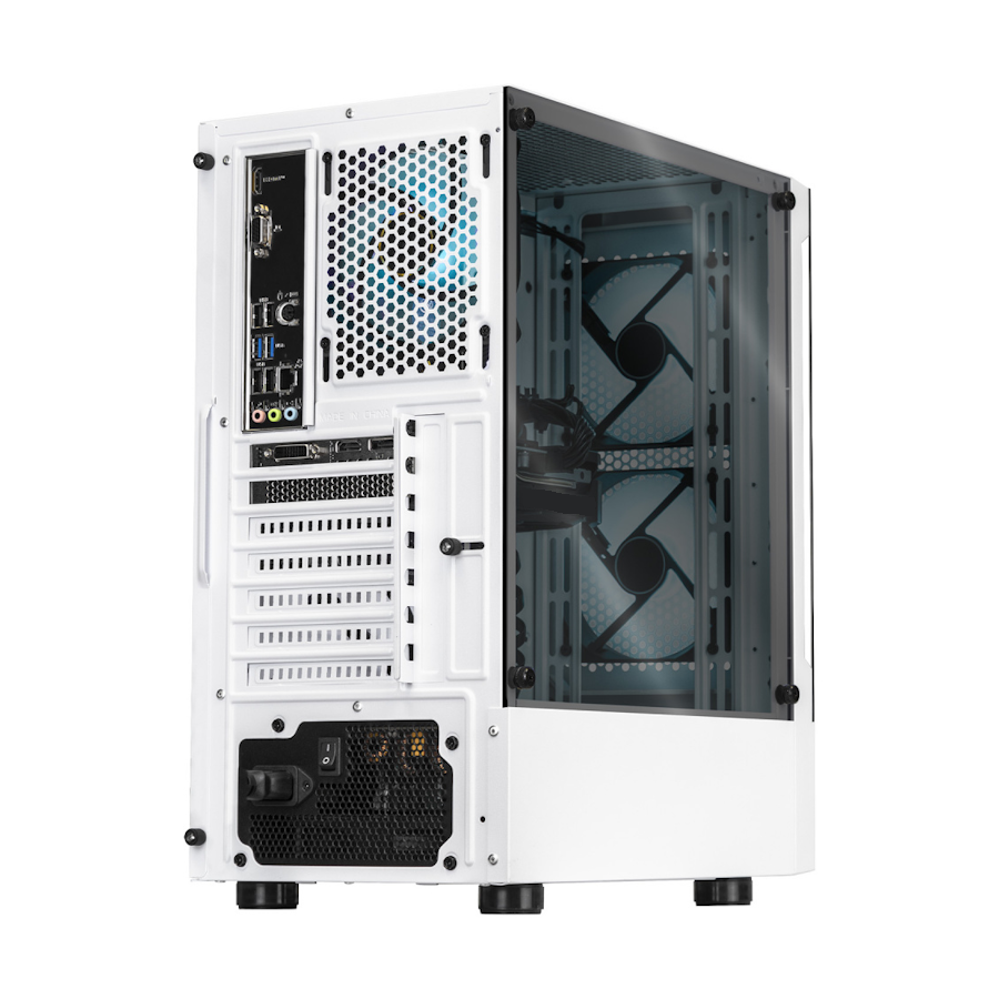 PC GAMER FD POP AIR LOW, Intel Core i5 i3-10100F, AMD Radeon RX 6500 XT, 16GB RAM, 500GB NVME