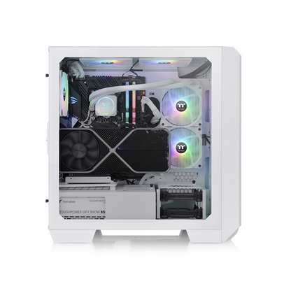 PC GAMER THERMALTAKE VIEW LOW, AMD Ryzen 7 5700X, RX 7600, 32GB RAM, 1TB NVME