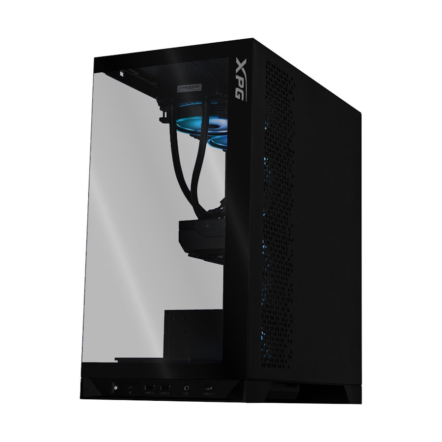 PC GAMER XPG INVADER X BLACK, AMD Ryzen 7 9700X, AMD Radeon RX 9070 XT, 64GB RAM, 2TB NVME