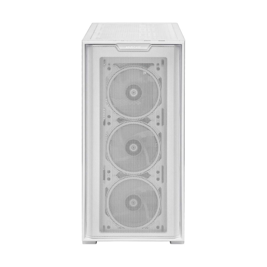 PC GAMER ASUS CASE WHITE, Intel Core i5-12400F, AMD Radeon RX 7600, 32GB RAM, 1TB NVME