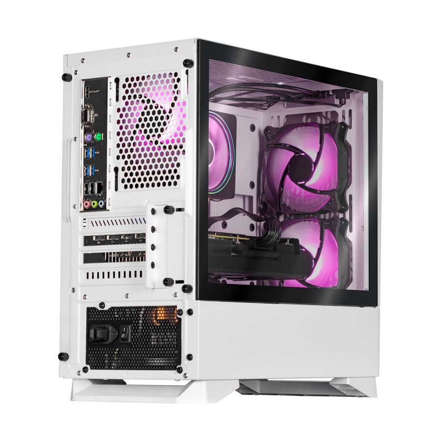 PC GAMER COUGAR MG140 AIR RGB LOW, Intel Core i3-10105F, AMD Radeon RX 6500 XT, 16GB RAM, 500GB NVME