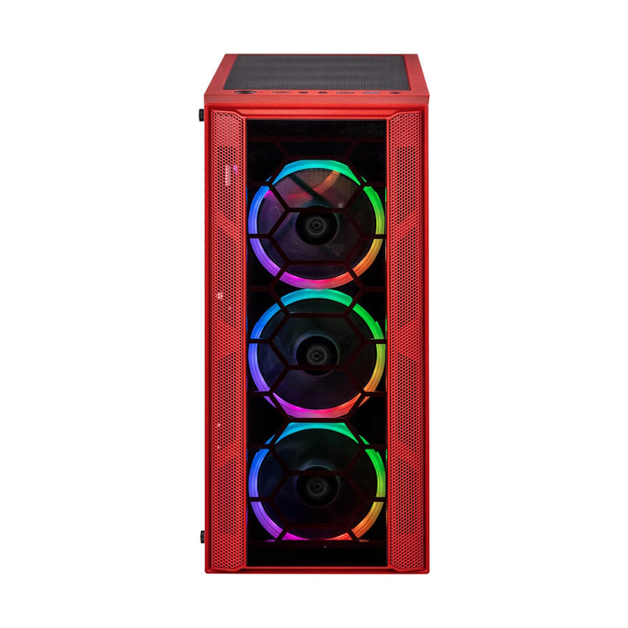 PC GAMER KRONOS RED, AMD Ryzen 7 5700, NVIDIA RTX 4060, 16GB RAM, 500 NVME