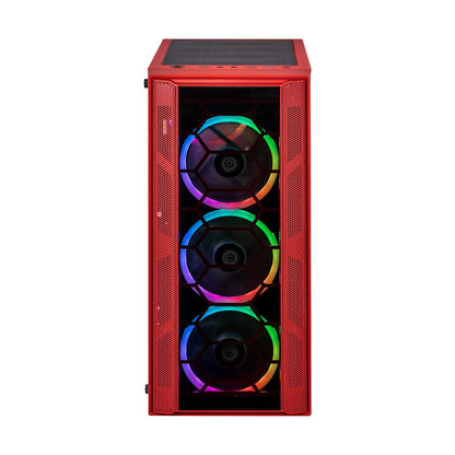 PC GAMER KRONOS RED, AMD Ryzen 7 5700, NVIDIA RTX 4060, 16GB RAM, 500 NVME