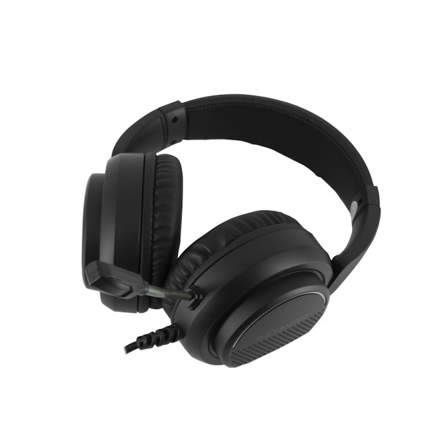 AUDÍFONOS GAMER  BATAURO GAURUS, ALÁMBRICO, NEGRO, USB, 2Mts