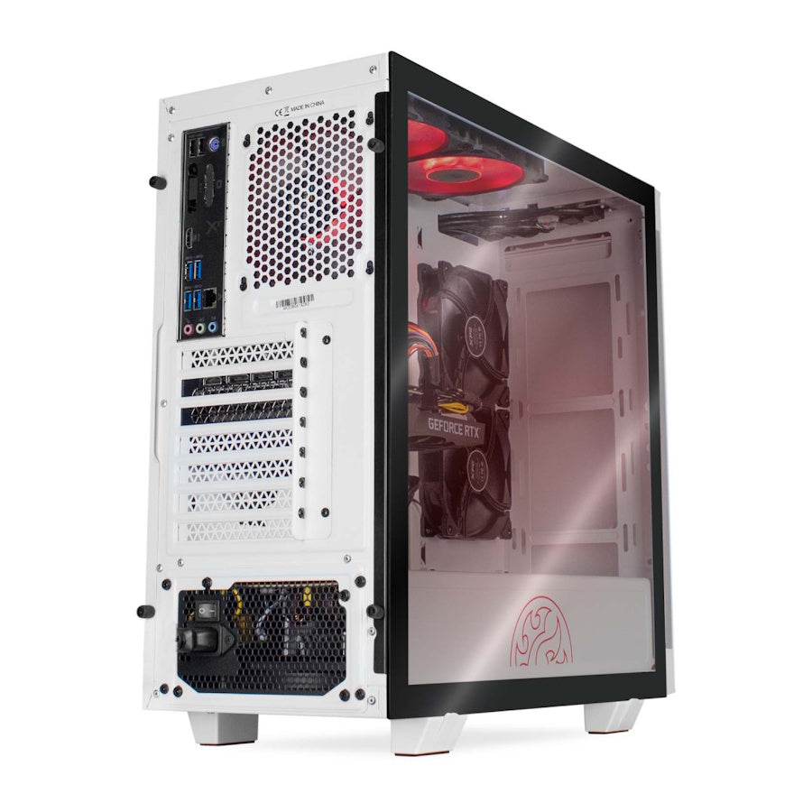 PC GAMER XPG INVADER WHITE HIGH, Intel Core i5-12600K, NVIDIA RTX 4060, 16GB RAM, 500GB NVME