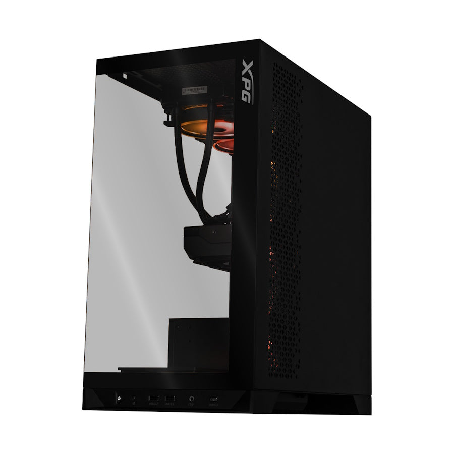 PC GAMER INVADER X BLACK TOP, Intel Core i5-12600KF, AMD Radeon RX 7600, 32GB RAM, 1TB NVME