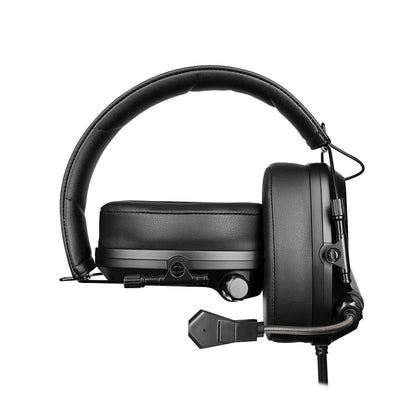 AUDÍFONOS GAMER GAMER FACTOR HSG500, ALÁMBRICO, NEGRO, 3.5MM, 2.3Mts