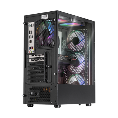 PC GAMER XPG VALOR AIR LOW, Intel Core i3-10105F, AMD Radeon RX 6500 XT, 16GB RAM, 500GB NVME
