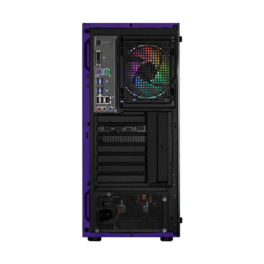 PC GAMER KRONOS PURPLE, AMD Ryzen 5 5500, NVIDIA RTX 3060, 16GB RAM, 500GB NVME