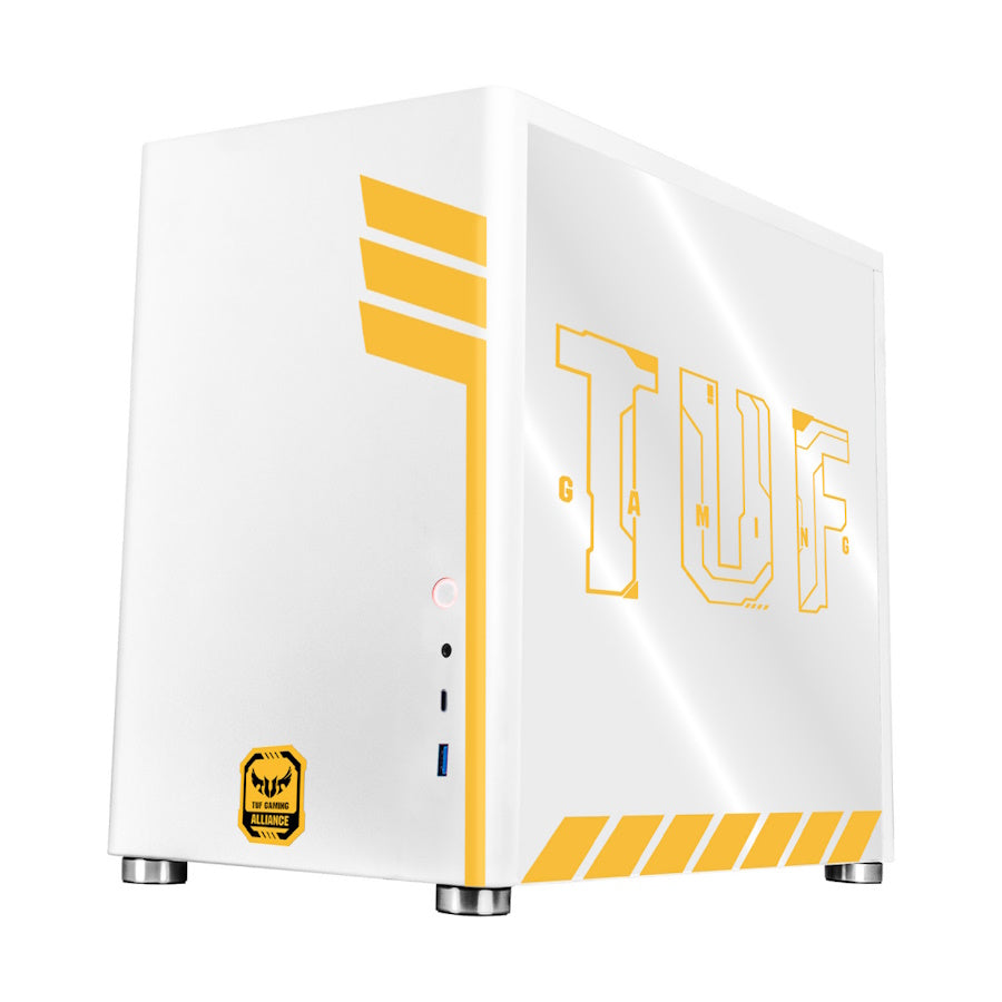 PC GAMER TUF EDITION WHITE, Intel Core i3-10100F, NVIDIA RTX 3050, 16GB RAM, 500GB NVME