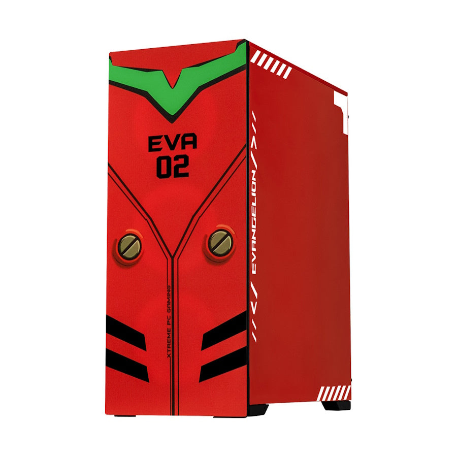 PC GAMER EDITION EVAGELION ASUKA LOW, Intel Core i3-10100F, AMD Radeon RX 6500 XT, 16GB RAM, 500GB NVME