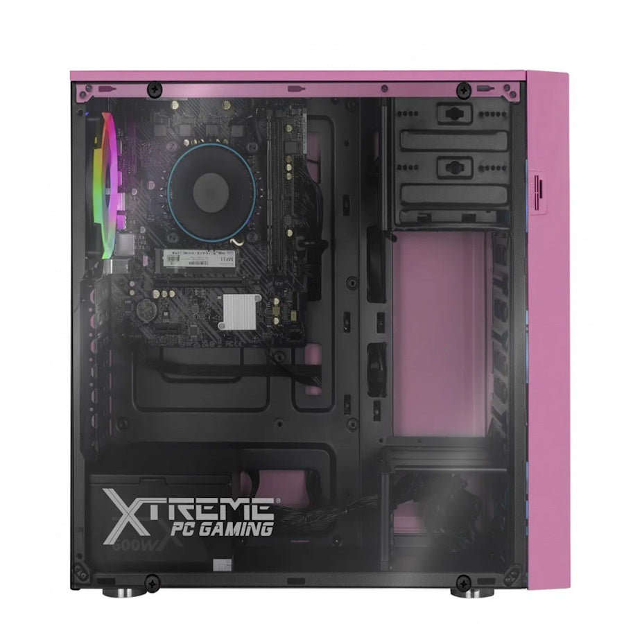 PC GAMER PINK CASE, AMD Ryzen 5 8500G, Radeon Graphics, 8GB RAM, 250GB SSD