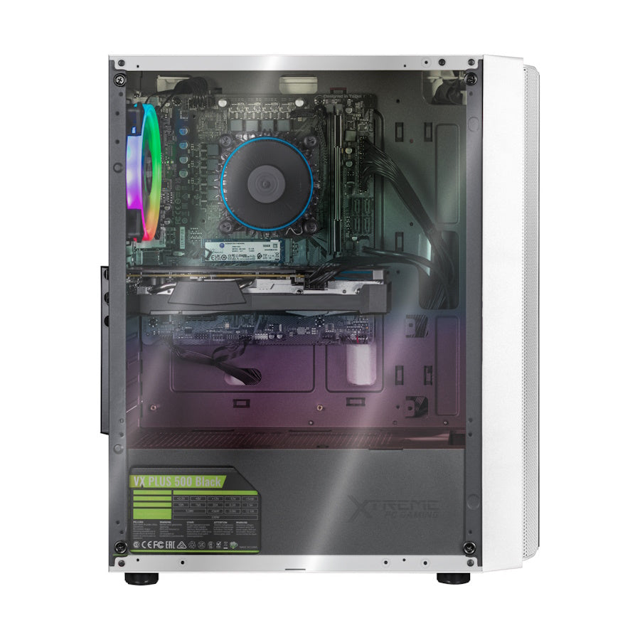PC GAMER KRONOS WHITE, AMD Ryzen 7 5700, NVIDIA RTX 4060, 16GB RAM, 500GB NVME
