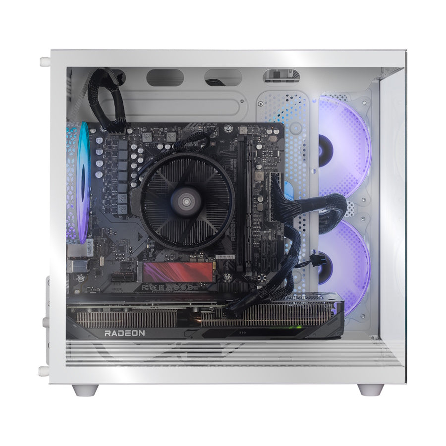 PC GAMER BR EDITION PRO EVO WHITE, Intel Core i5-12400F, NVIDIA RTX 4060, 16GB RAM, 500GB NVME