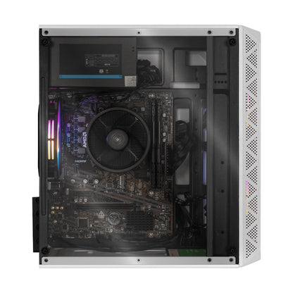 PC GAMER ACTECK DOOM WHITE, AMD Athlon 3000G, Radeon Graphics, 8GB RAM, 250GB SSD