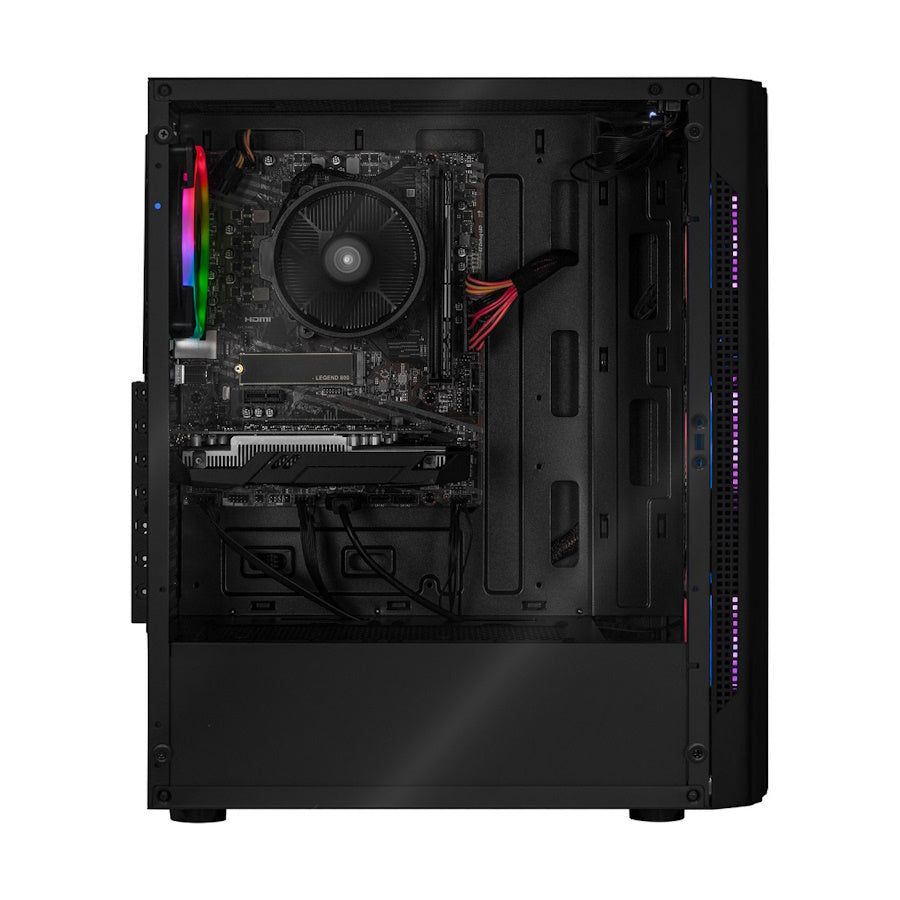 PC GAMER BALAM RUSH DRAGONFLY CRYSTAL, AMD Ryzen 5 5500, NVIDIA RTX 3050, 16GB RAM, 500 NVME