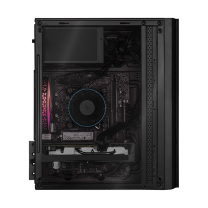 PC GAMER BASIC CASE WHITE, Intel Core i3-10105F, AMD Radeon RX 6500 XT, 16GB RAM, 500GB NVME