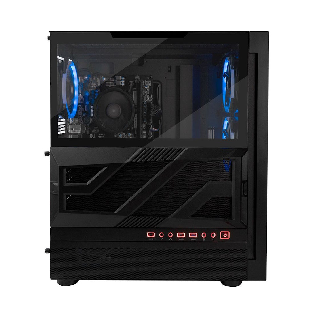 PC GAMER GAMER FACTOR CASE, AMD Ryzen 7 5700G, Radeon Graphics, 8GB RAM, 250GB SSD