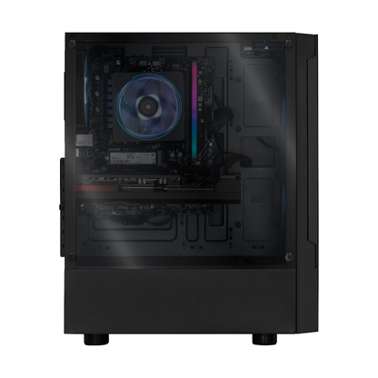 PC GAMER BR NITROX AIRCOOL MIDDLE, Intel Core i3-12100, NVIDIA RTX 3060, 16GB RAM, 500GB NVME