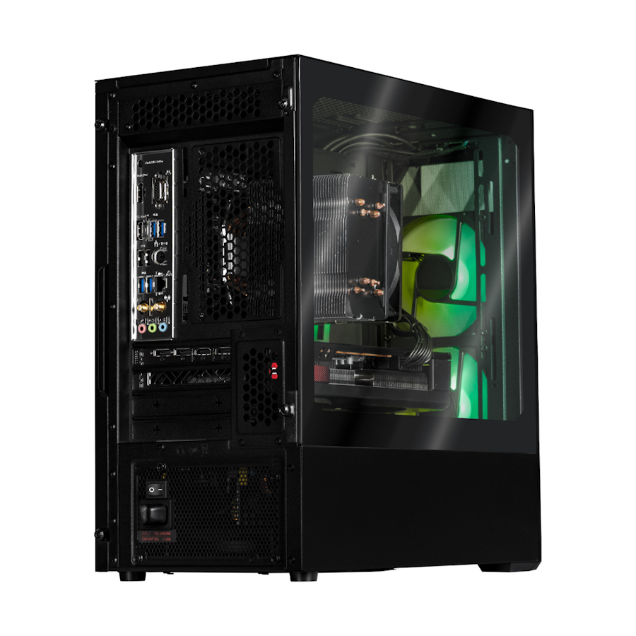 PC GAMER CM MASTERBOX TD300, Intel Core i5-12600K, NVIDIA RTX 4060, 16GB RAM, 500 NVME