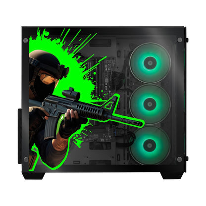 PC GAMER EDITION COUNTER STIKE, AMD Ryzen 7 5700, NVIDIA RXT RTX 4060, 16GB RAM, 500NVME