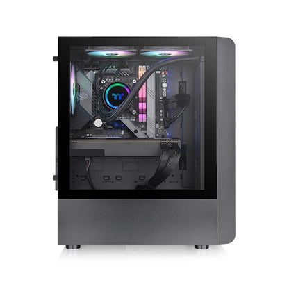 PC GAMER THERMALTAKE S200 MIDDLE, AMD Ryzen 5 5600X, NVIDIA RTX 3060, 16GB RAM, 500GB NVME