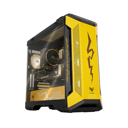 PC GAMER ASUS TUF YELLOW, AMD Ryzen 9 5900X, NVIDIA RTX 4060 Ti, 32GB RAM, 1TB NVME