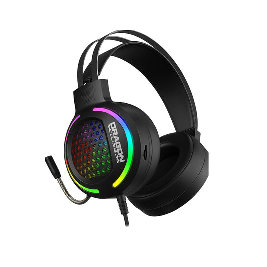 AUDÍFONOS GAMER NEXTEP DRAGON XT, ALÁMBRICO, NEGRO, USB, 2.1Mts