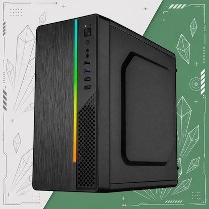PC GAMER FUSION BLACK, AMD Athlon 3000G, Radeon Graphics, 8GB RAM, 250GB SSD