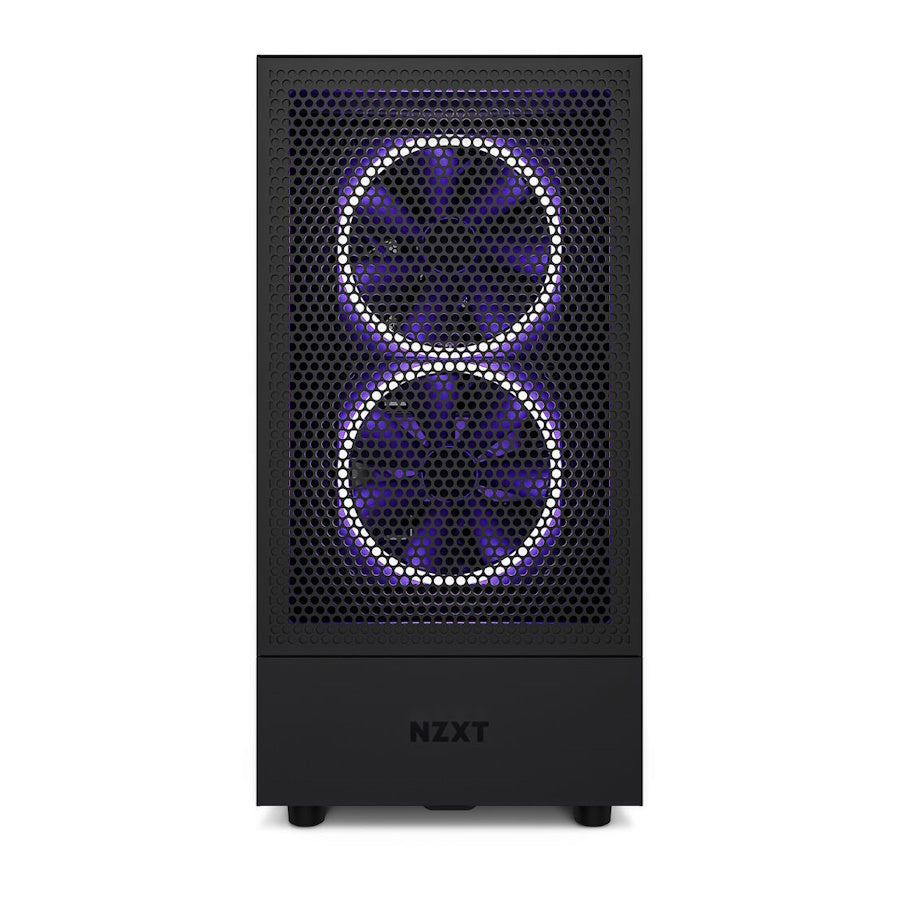 PC GAMER NZXT H5 BLACK LITE, AMD Ryzen 5 5600X, NVIDIA RTX 4060, 16GB RAM, 1TB NVME